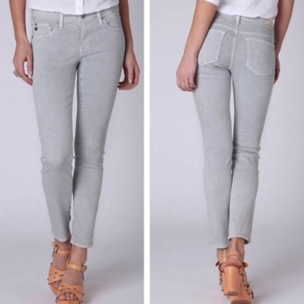 AG Denim “Stevie Ankle Slim Straight Leg”